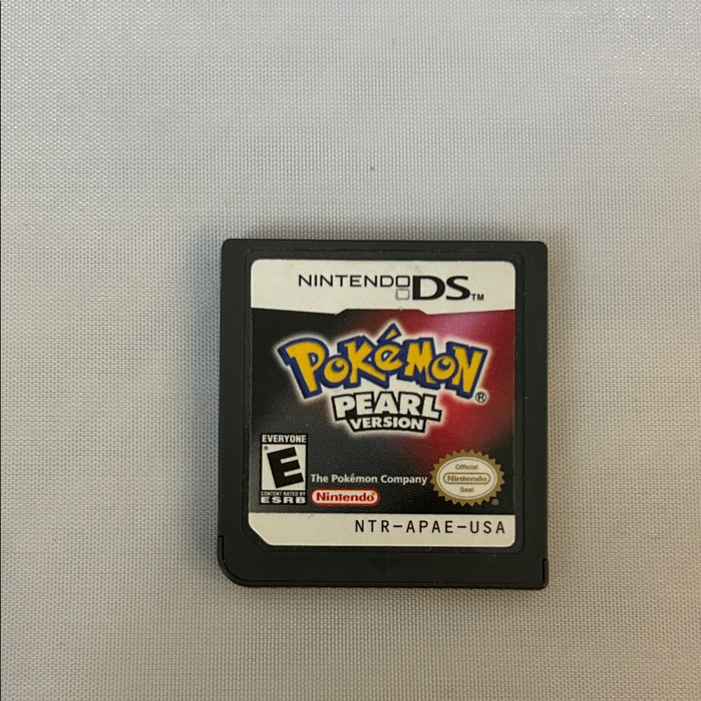 Nintendo DS Pokémon Pearl Version Cartridge - Black